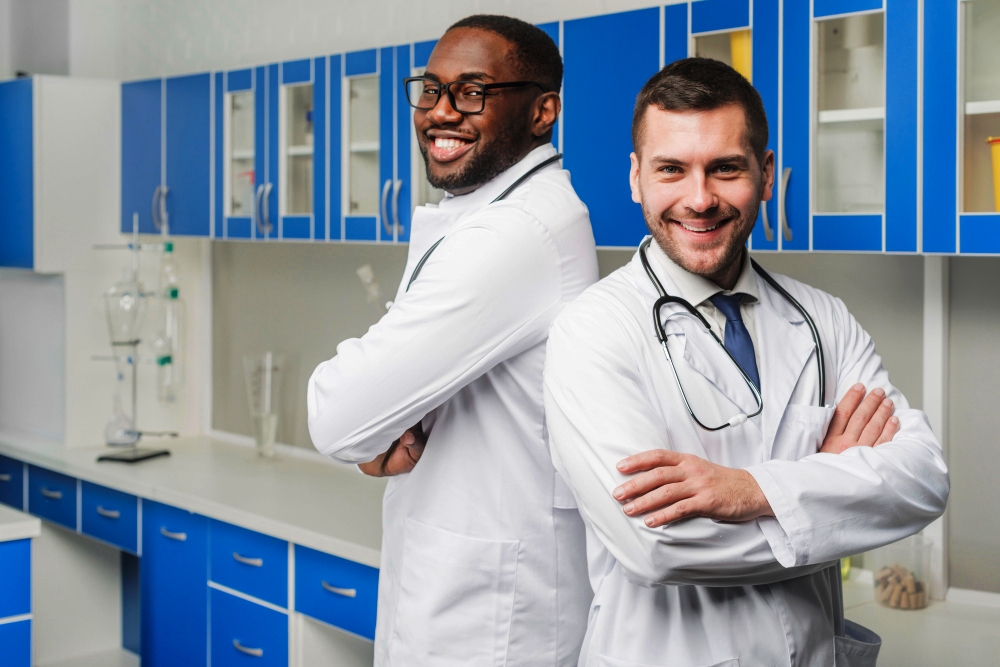 Médicos especialistas prontos para oferecer as melhores opções de planos de saúde, garantindo cuidado e qualidade no atendimento